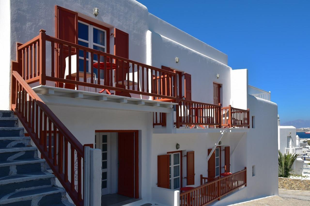 Petasos Chic Hotel Mykonos Town Exterior foto